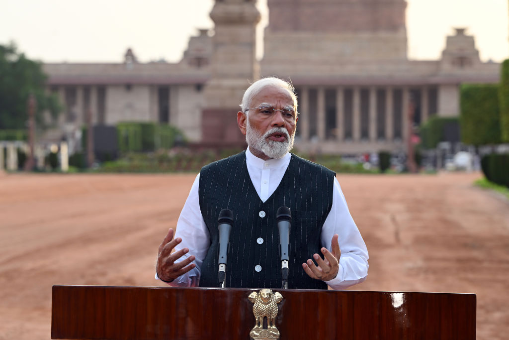 Indian Prime Minister Narendra Modi News Conference