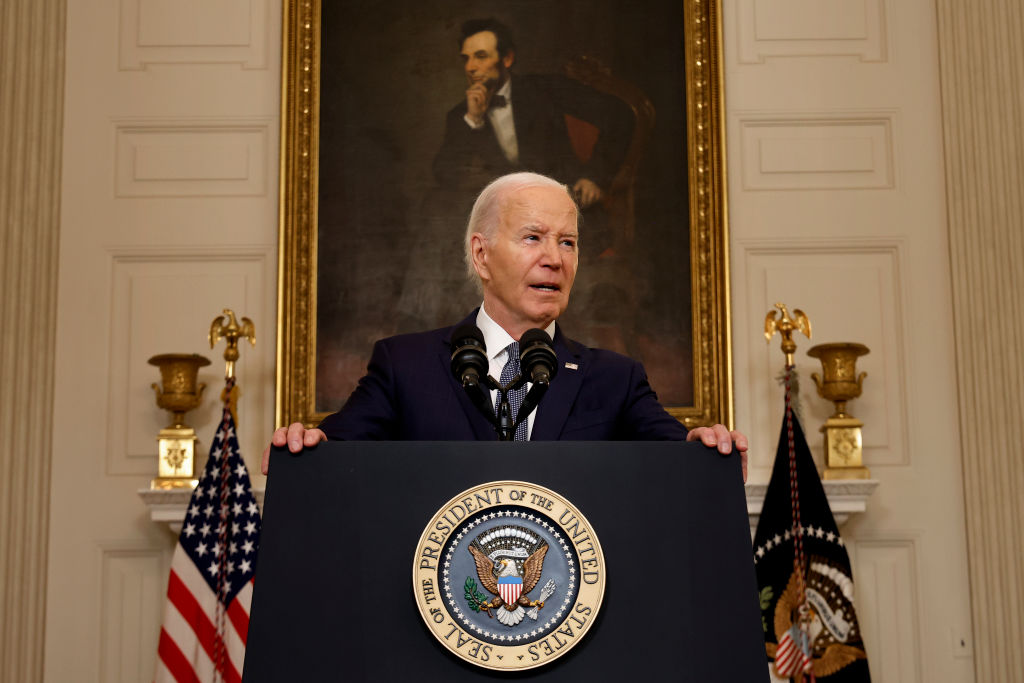 President Biden Delivers Remarks On The Middle East From The White House