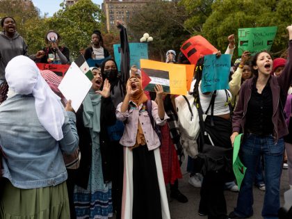 Student walk out to protest Israeli bombardment of Gaza