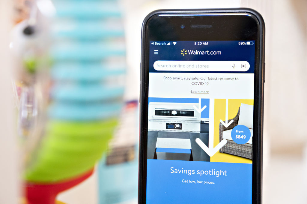 Walmart Sales Soar On Consumer Stockpiling And Shift To Online