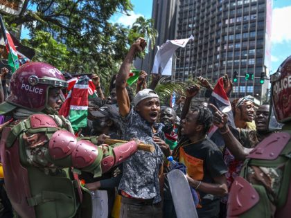 Protest in Kenya against Tax Hike