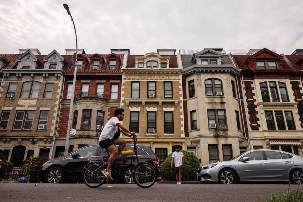 Residential Buildings In New York As Biden Calls For National Rent Caps On Corporate Landlords