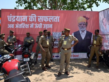 India Prime Minister Narendra Modi Holds Campaign Rally