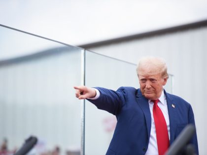 Republican Presidential Candidate Donald Trump Holds Rally In Asheboro, North Carolina