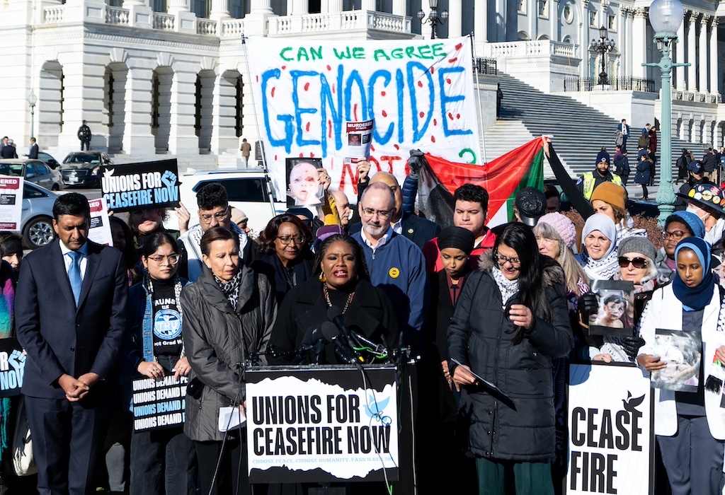 Ceasefire News Conference