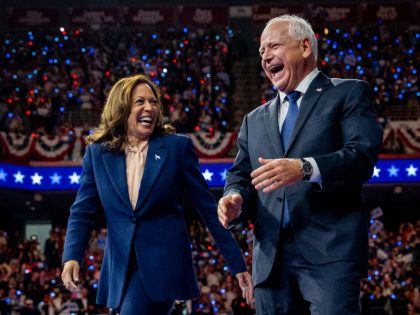 Kamala Harris And Running Mate Tim Walz Make First Appearance Together In Philadelphia