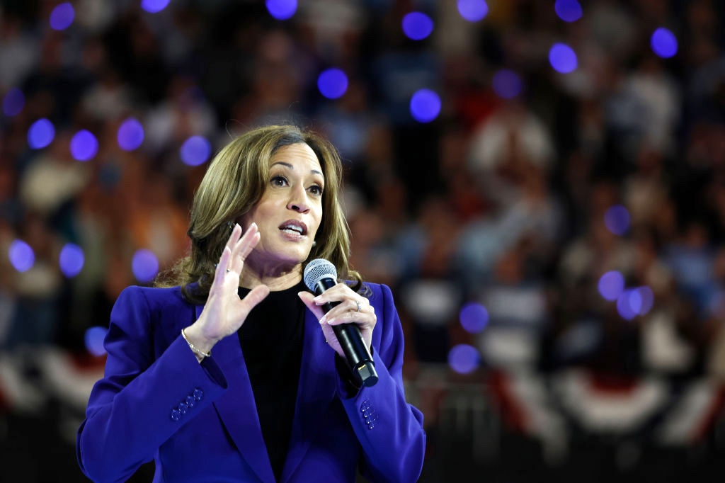 Democratic Presidential Candidate Vice President Kamala Harris Holds Campaign Rally In Milwaukee