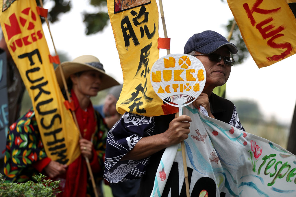 Protest At Nuclear Research Lab Marks Anniversary Of Hiroshima And Nagasaki