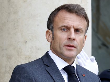 French President Macron Hosts Prime Minister Of Estonia Kaja Kallas In Paris