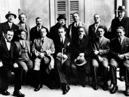 Portrait of some members of Giustizia e Libertà