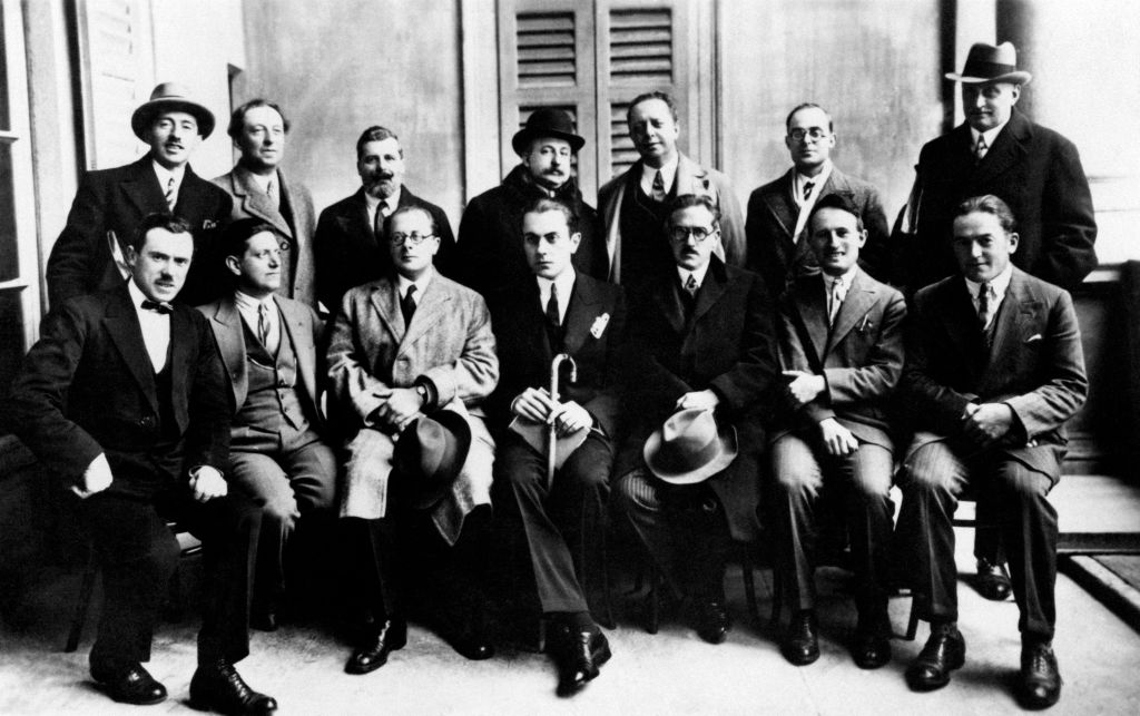 Portrait of some members of Giustizia e Libertà