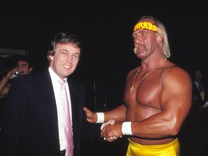 Donald Trump And Hulk Hogan In Atlantic City