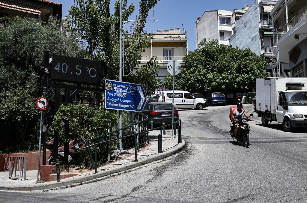 GREECE-WEATHER-CLIMATE