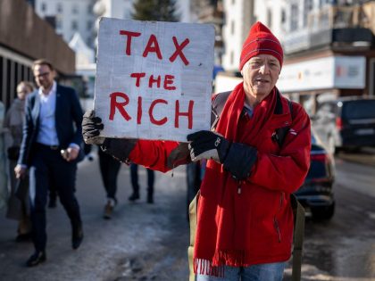 SWITZERLAND-POLITICS-SUMMIT-DAVOS-TAXATION
