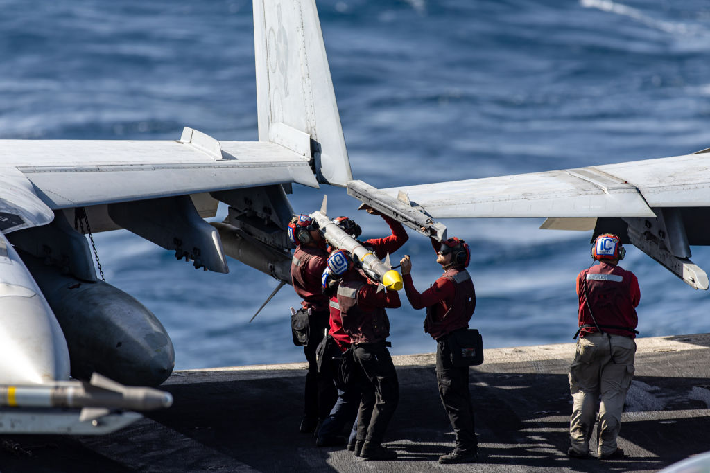 USS Eisenhower Operations In the Red Sea