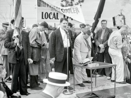 Richard Frankensteen Giving a Speech