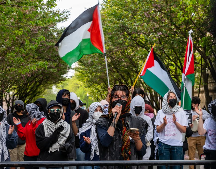 Columbia University Issues Deadline For Gaza Encampment To Vacate Campus