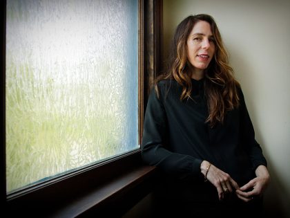 Novelist Rachel Kushner photographed at her home in Los Angeles, California, on Tuesday, April 02,