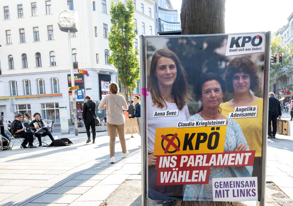 AUSTRIA-POLITICS-PARLIAMENT-ELECTION-VOTE-PARTIES-KPOE