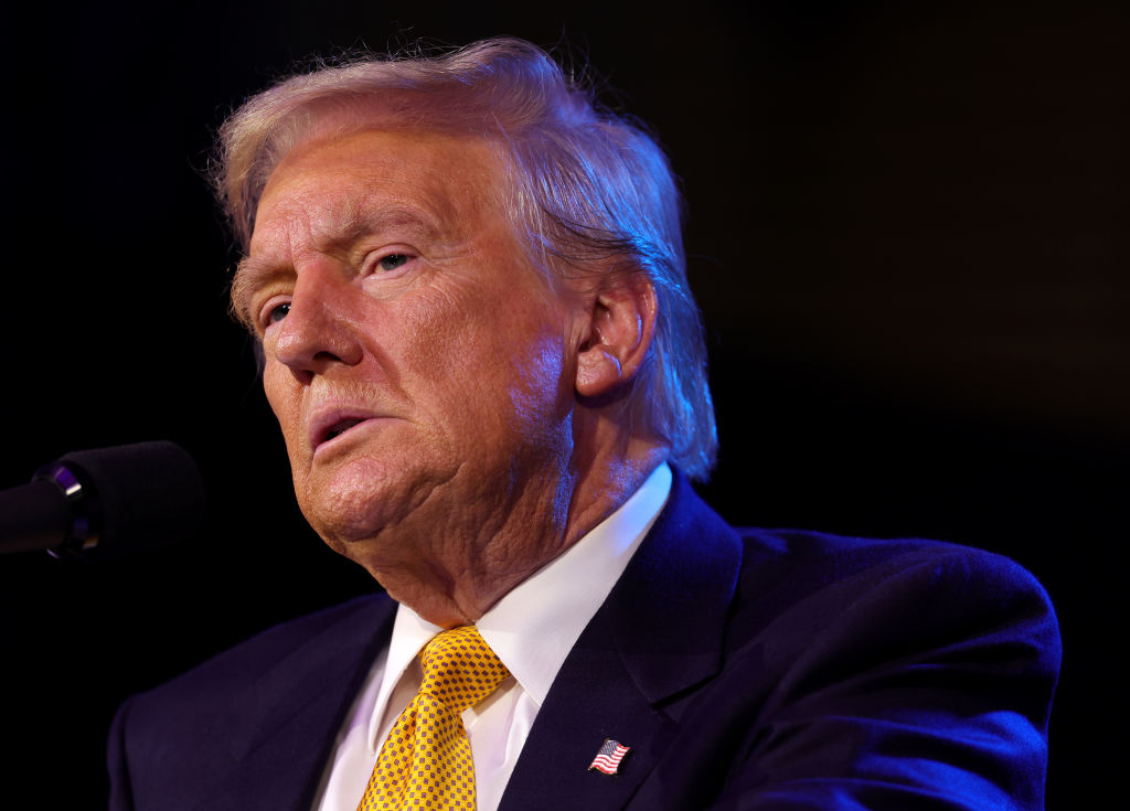 Donald Trump Addresses Annual Israeli American Council Summit In Washington