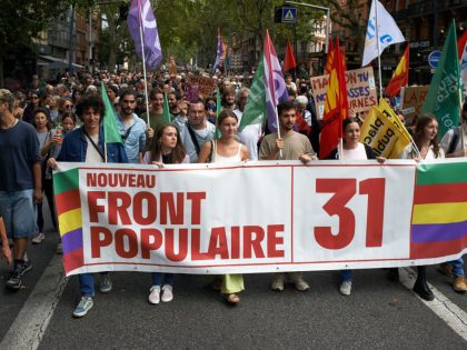 Protest Against Macron's Choice Of Michel Banier As Prime Minister