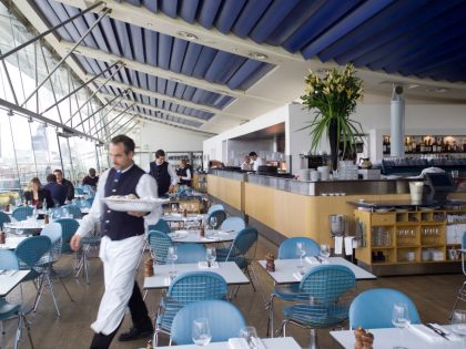 OXO Tower restaurant, Southbank, London, UK Designed by Lifshutz Davidson