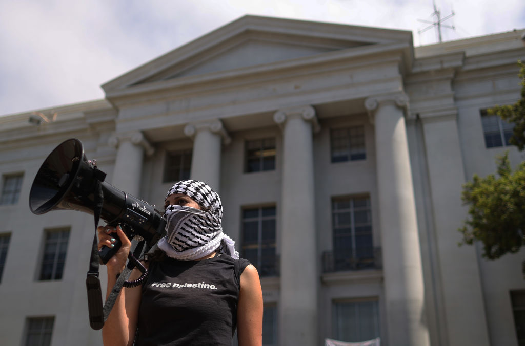 UC Berkeley Students Hold Rally In Support Of Gaza