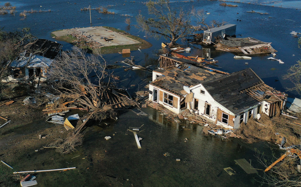 Hurricane Delta Takes Aim At Louisiana's Gulf Coast