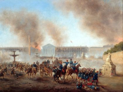 Scene From The Paris Commune