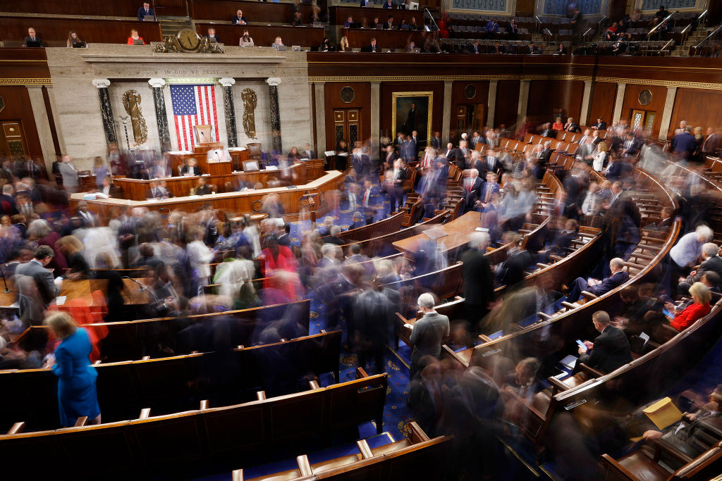 House And Senate Convene For The 118th Congress On Capitol Hill