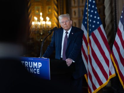 President-Elect Trump Holds Press Conference At Mar-A-Lago