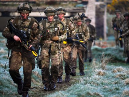 NATO Forces Take Part In Joint Warrior Military Exercise