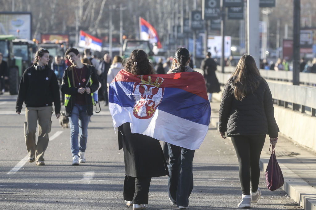 24-hour student protest against government ends in Serbia