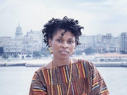 JoAnn Chesimard photographed in Cuba