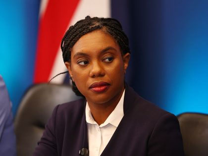 Conservative Leader Kemi Badenoch Speaks To Press Following UK-EU Summit