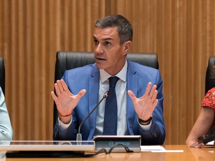 Pedro Sanchez Chairs The Socialist Group's Interparliamentary Meeting