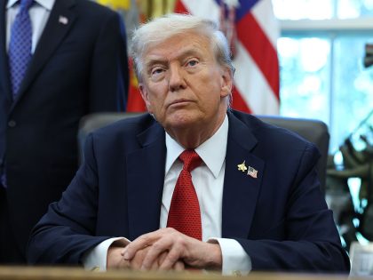 President Trump Speaks In The Oval Office