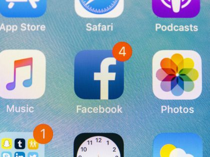Facebook App And Logo As Shares Plunge