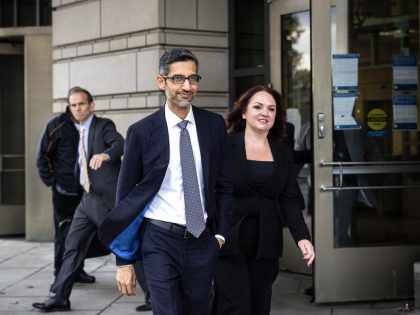Google CEO Sundar Pichai Testifies In Company's Antitrust Trial In D.C.