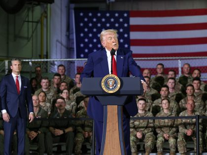 President Trump Visits Selfridge Air National Guard Base In Michigan