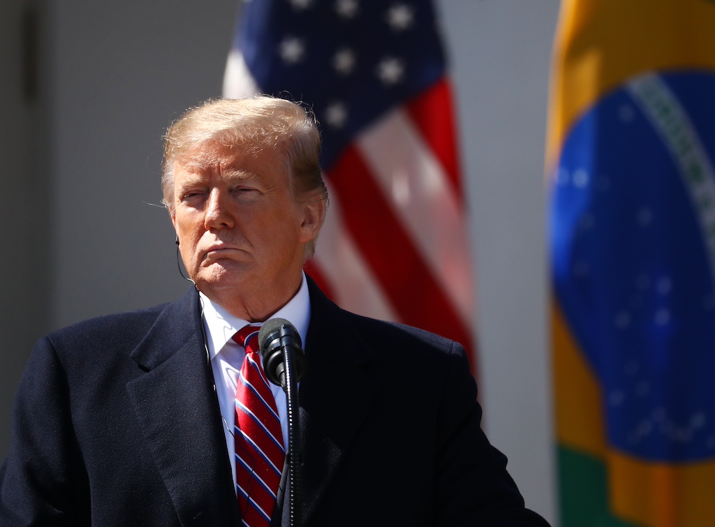 President Trump Hosts Brazilian President Jair Bolsonaro At White House