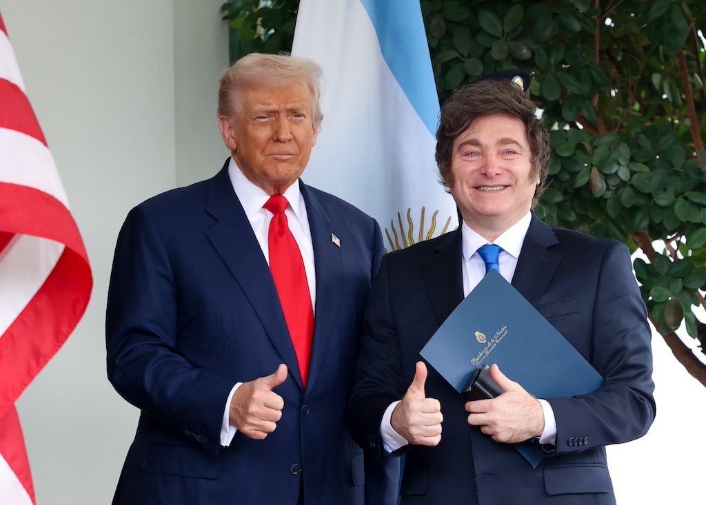 President Trump Hosts Argentine President Milei At White House