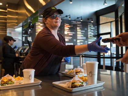 Inside A Shake Shack Inc. Restaurant Ahead Of Earnings Figures