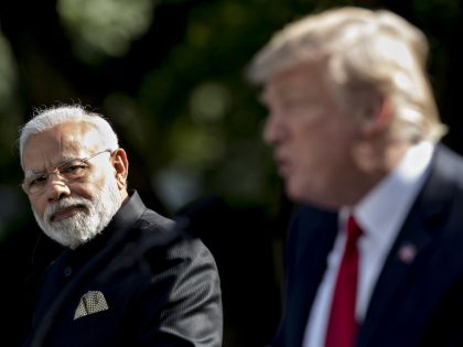 President Trump Meets With Indian Prime Minister Narendra Modi At White House