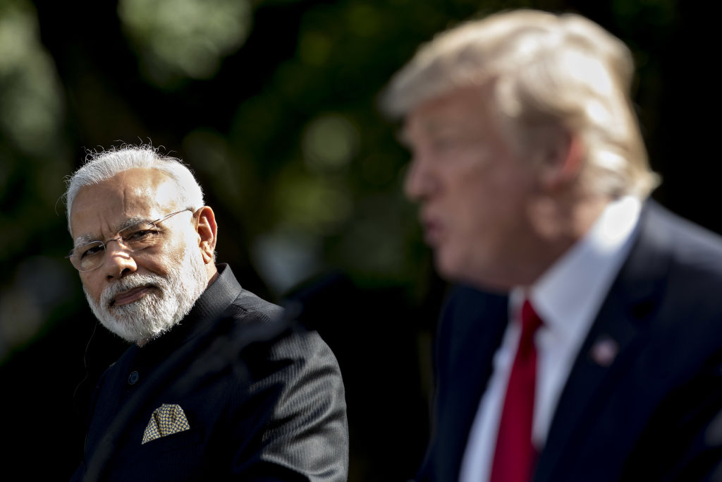 President Trump Meets With Indian Prime Minister Narendra Modi At White House