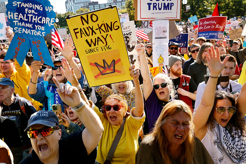 'We need to take back the flag': Why patriotic symbols were all over the 'No Kings' protests