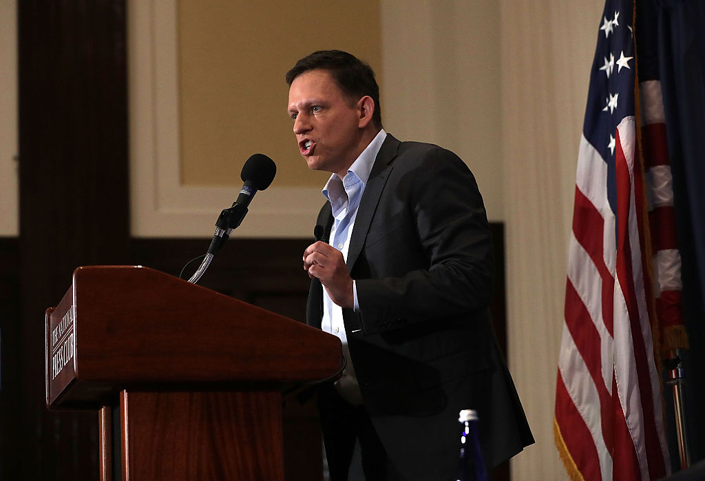 Trump Supporter And Entrepreneur Peter Thiel Discusses Presidential Elections