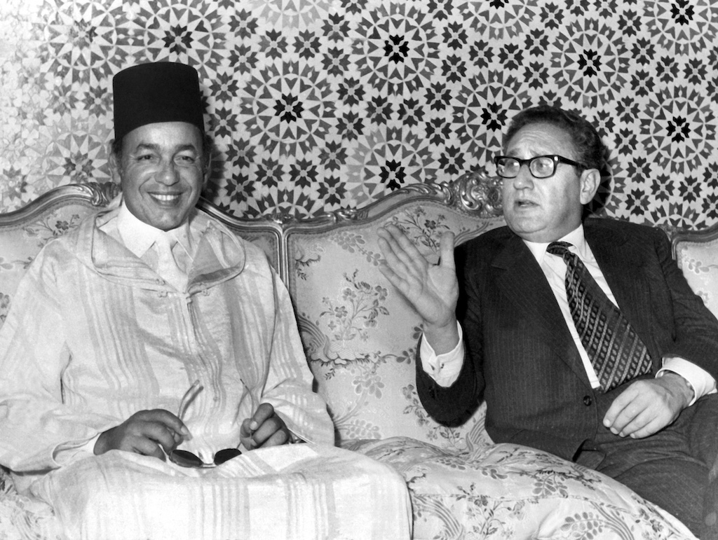 DIPLOMATIE-HASSAN II-KISSINGER