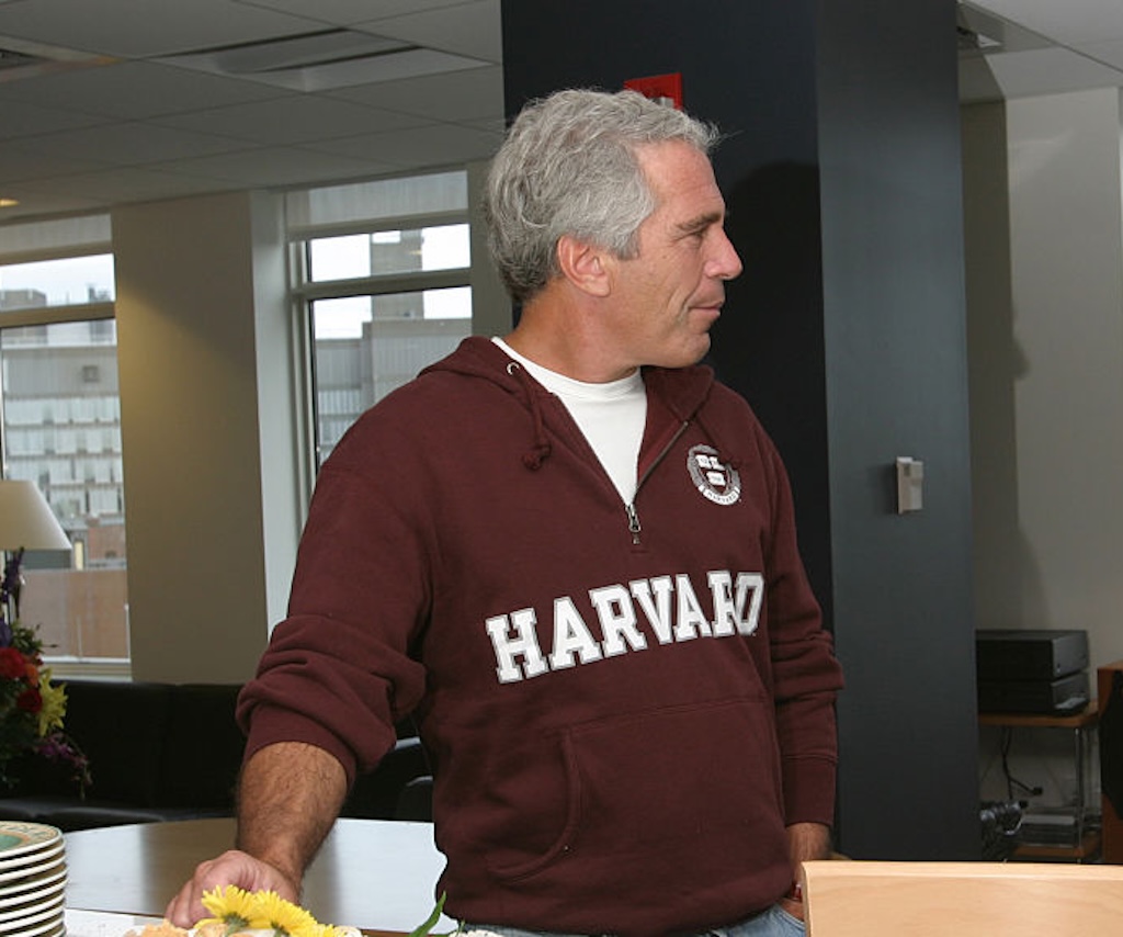 Jeffrey Epstein with Professor Alan Dershowitz