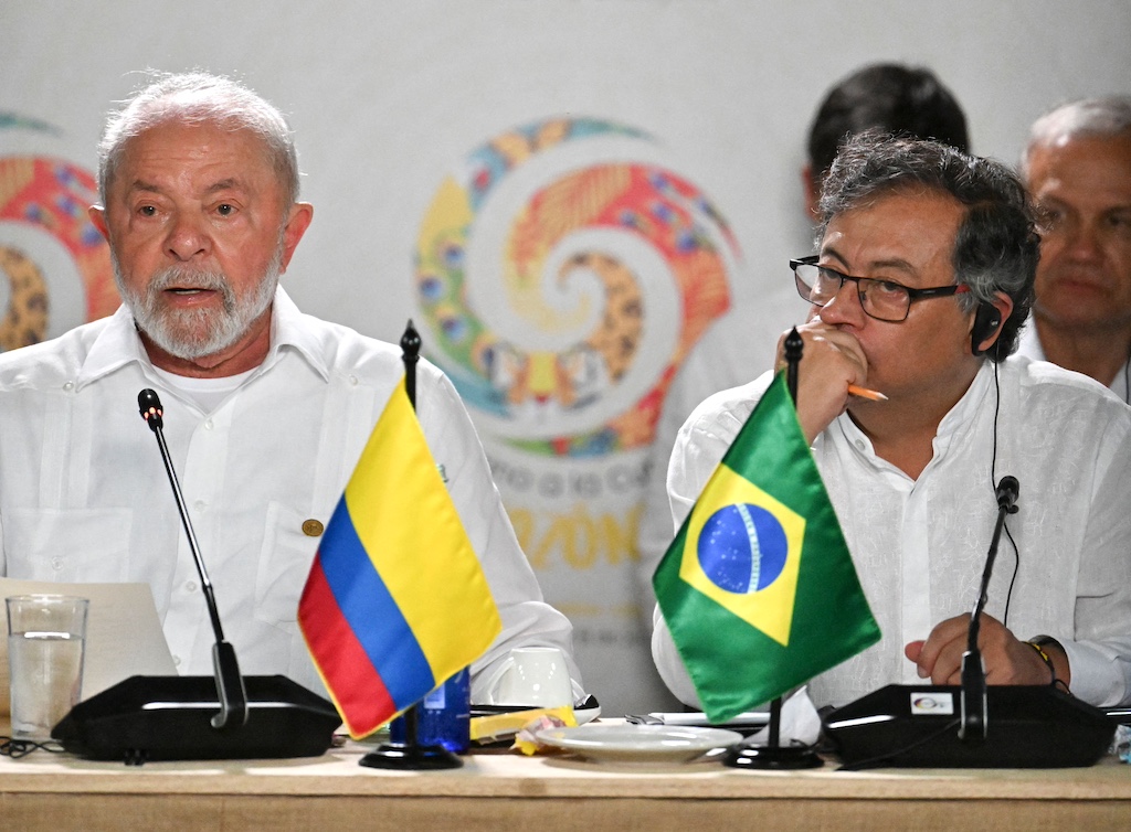 COLOMBIA-BRAZIL-ENVIRONMENT-AMAZON-PETRO-LULA DA SILVA